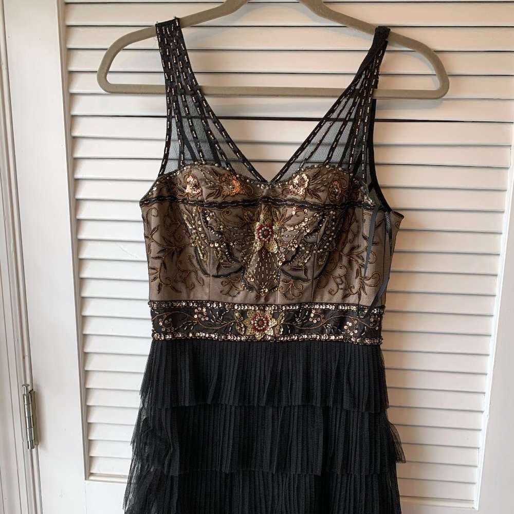 Gorgeous Sue Wong Beaded Cocktail Dress